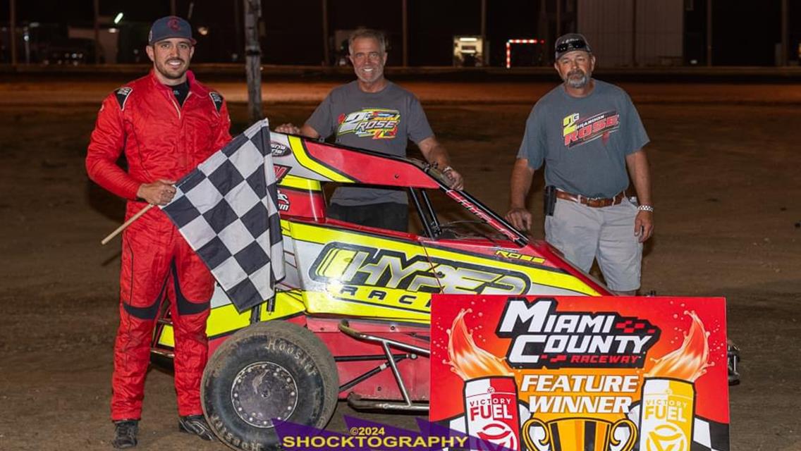 Rose, Culp, Gamester, Andrews, and Kren Run to Victory on Friday at Miami County Raceway!