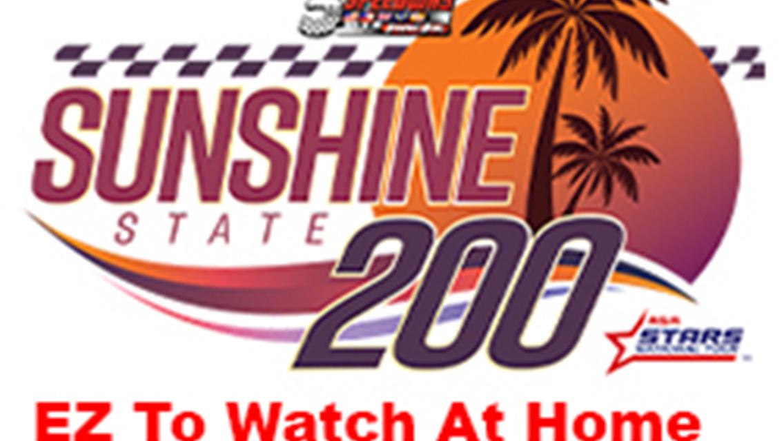 ASA Sunshine State 200 on TV.