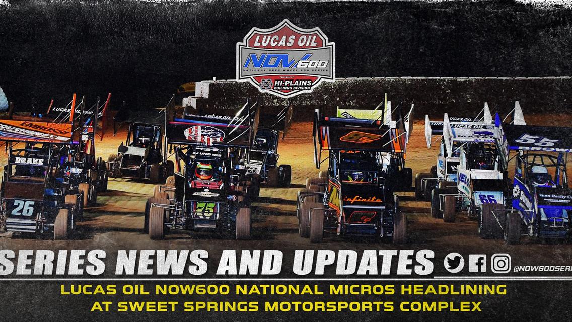 Lucas Oil NOW600 National Micros Headlining At Sweet Springs Motorsports Complex