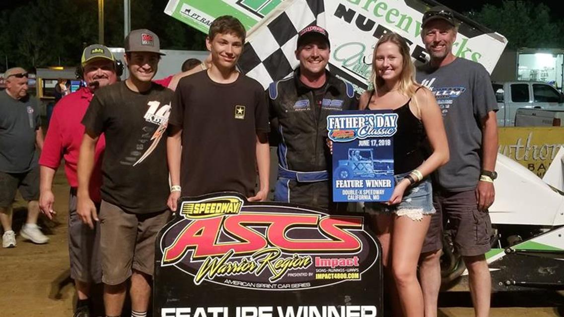 Bellm Back in Victory Lane with Double X Triumph