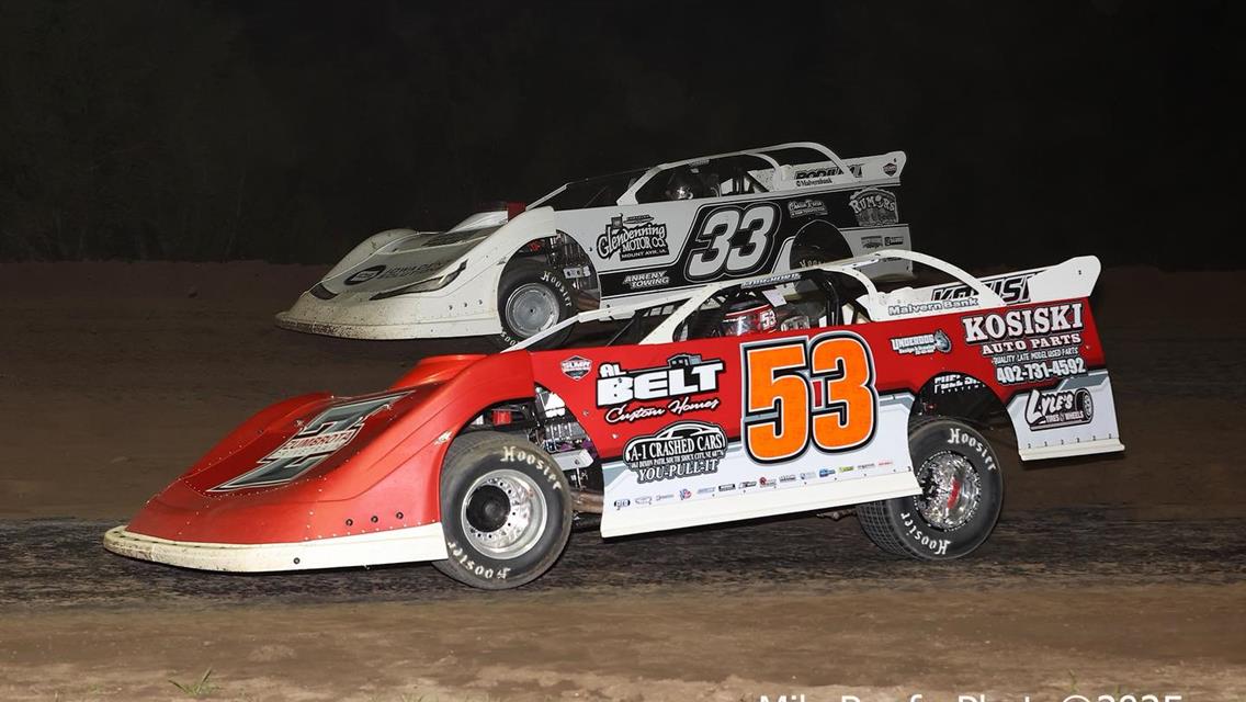 Central Missouri Speedway (Warrensburg, MO) – Malvern Bank West Series – May 3rd, 2025. (Mike Ruefer Photo)