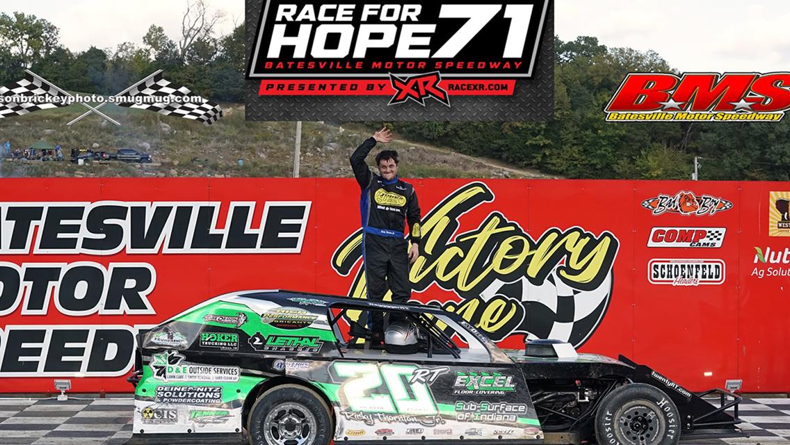 Ricky Thornton Jr. Becomes 3-Time Race for Hope 71 Champ