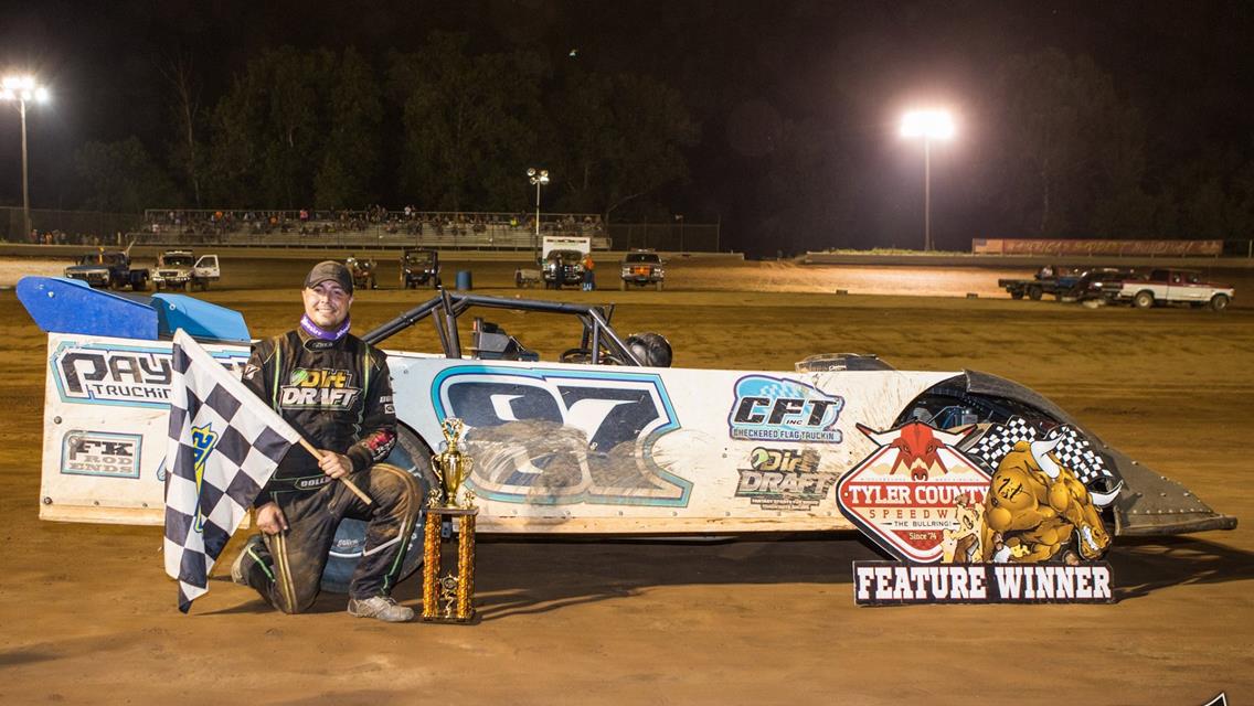 Derek Doll Wins 2nd Topless 50 in Thrilling Fashion at Tyler County Speedway