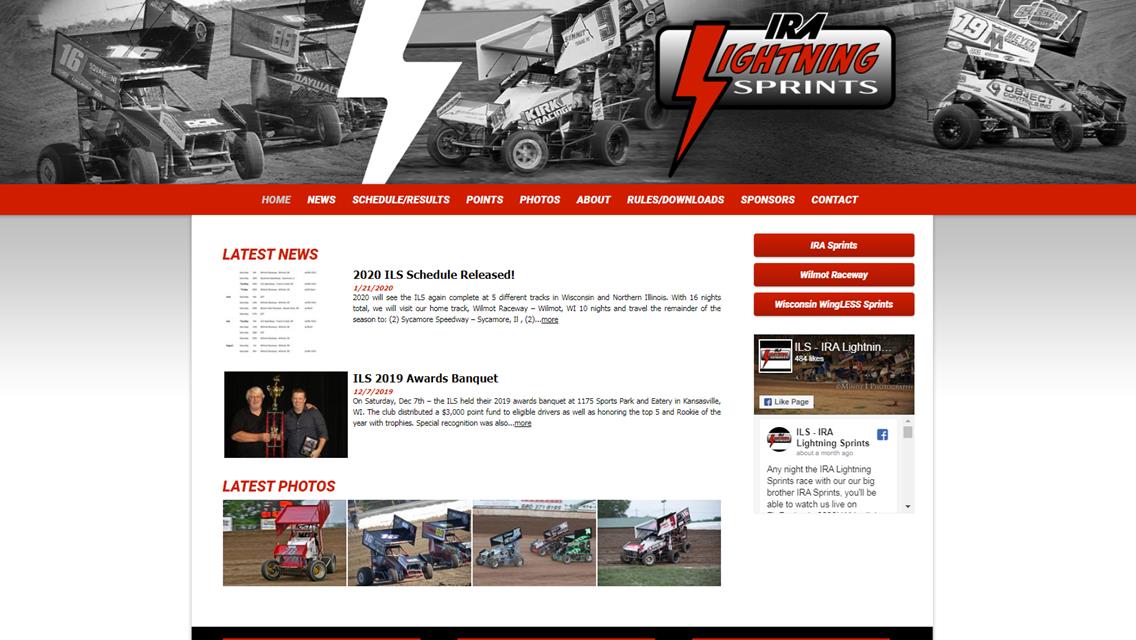 IRA Lightning Sprints unveils new website!