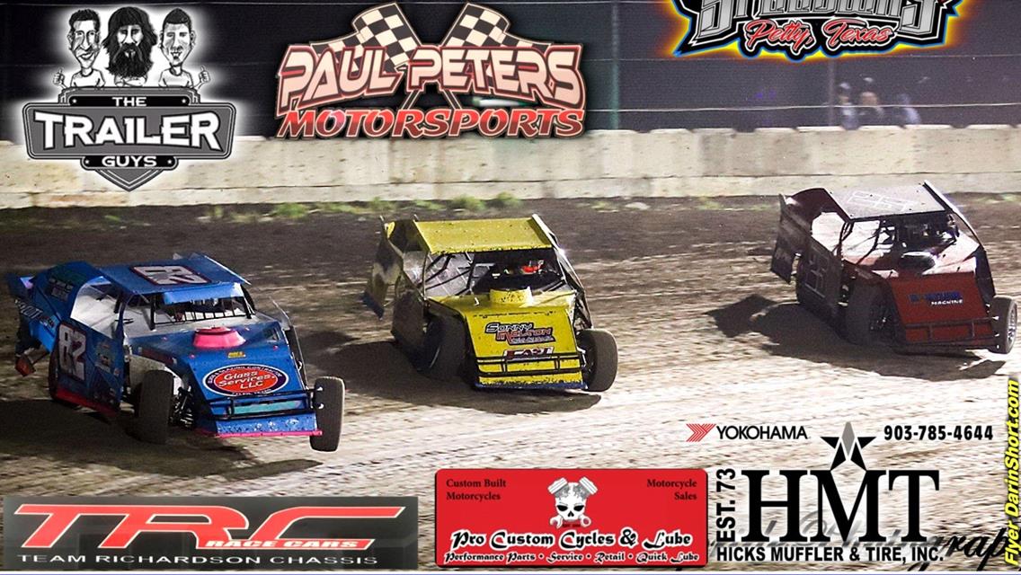 OUR NEXT NIGHT of RACING is THIS SATURDAY JUNE 26th at 8pm