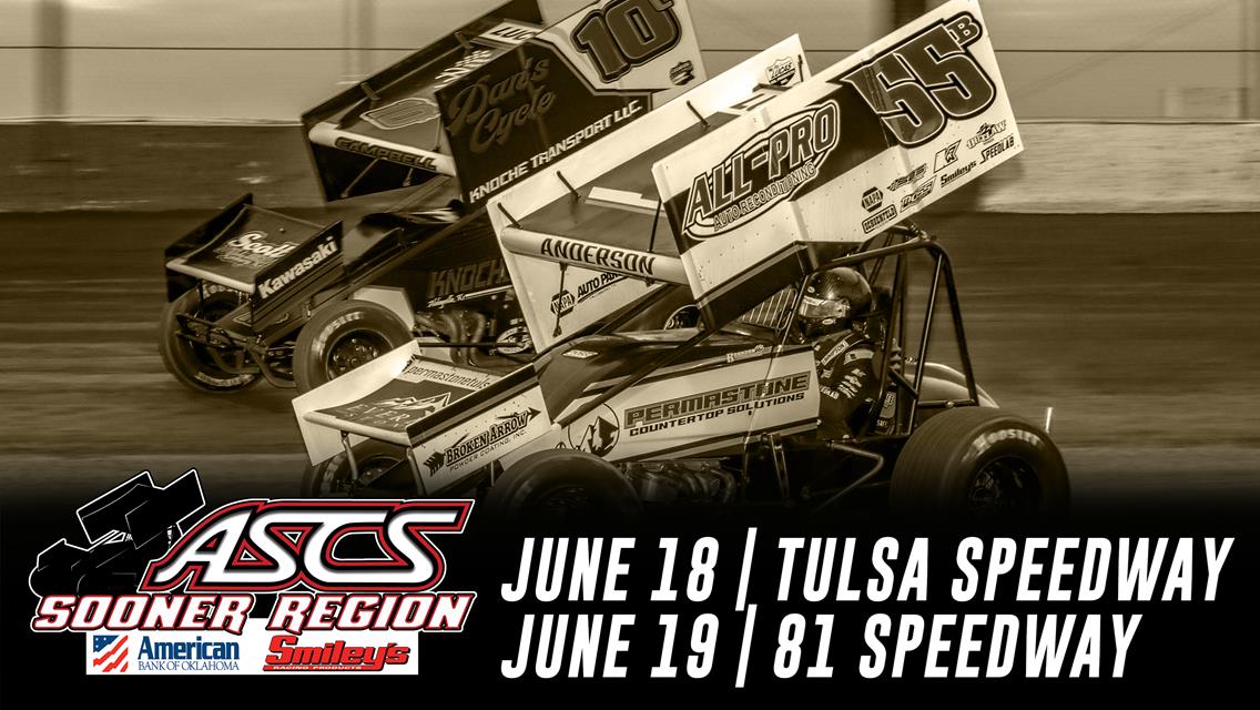 ASCS Sooner Region On Track In Tulsa and Park City This Weekend