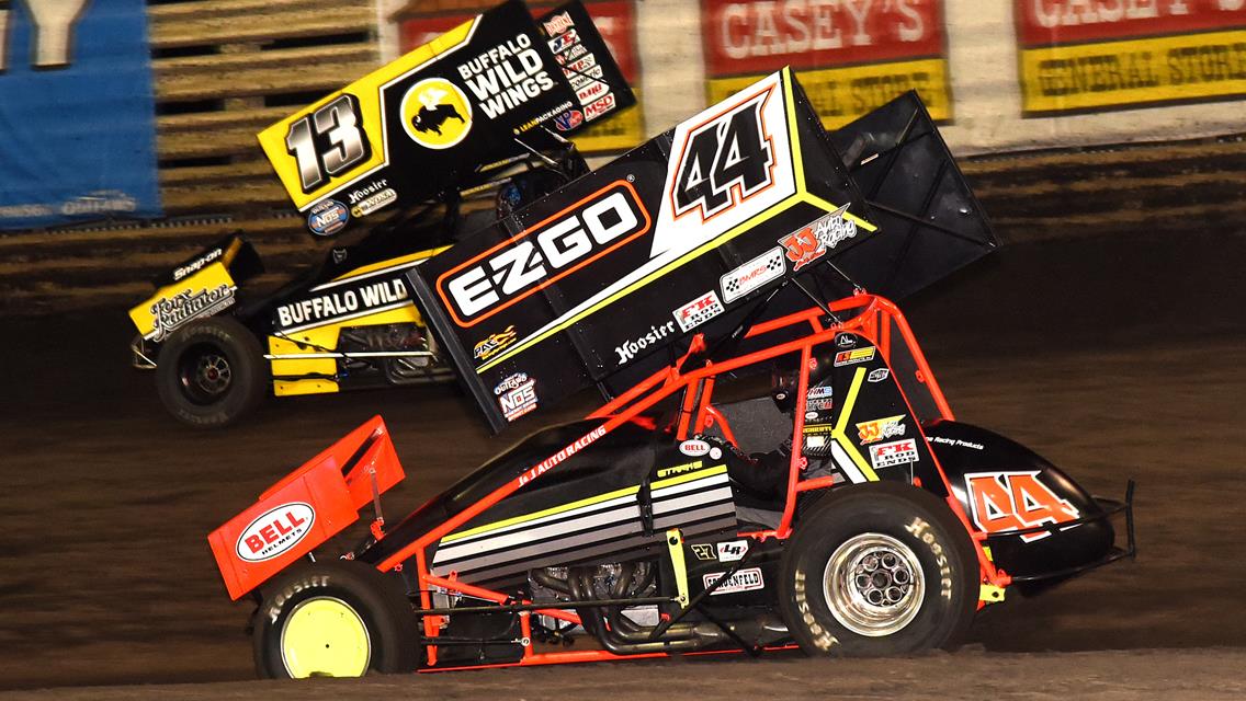 Starks Secures Knoxville Raceway Rookie of the Year Award With Top 10 During Season Finale