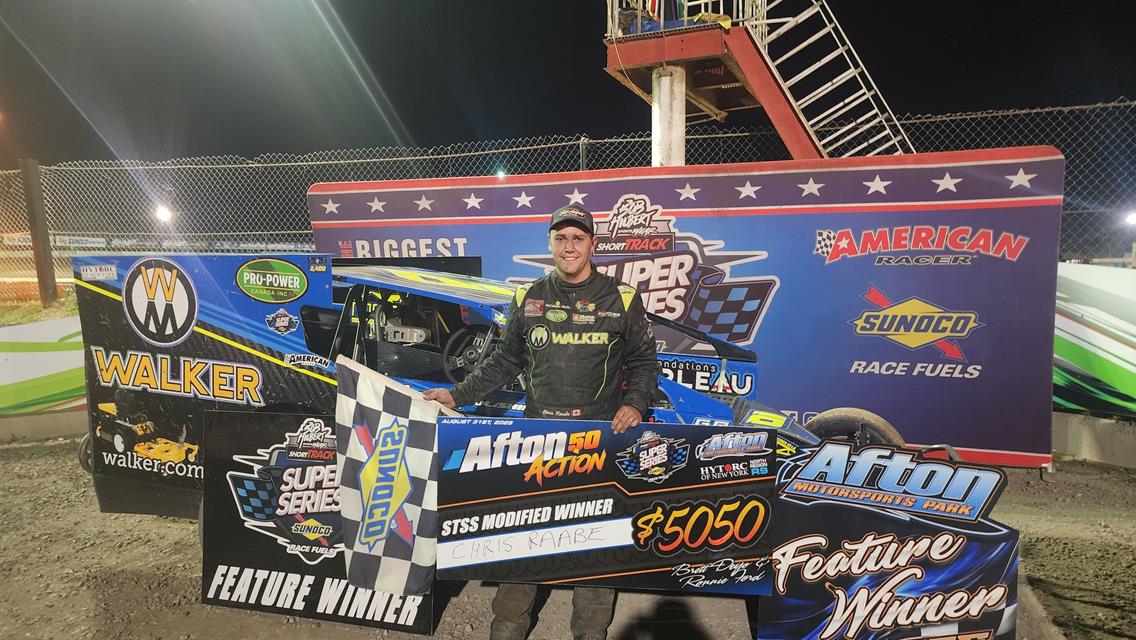 First Timer: Chris Raabe Becomes 44th Short Track Super Series Winner at Afton