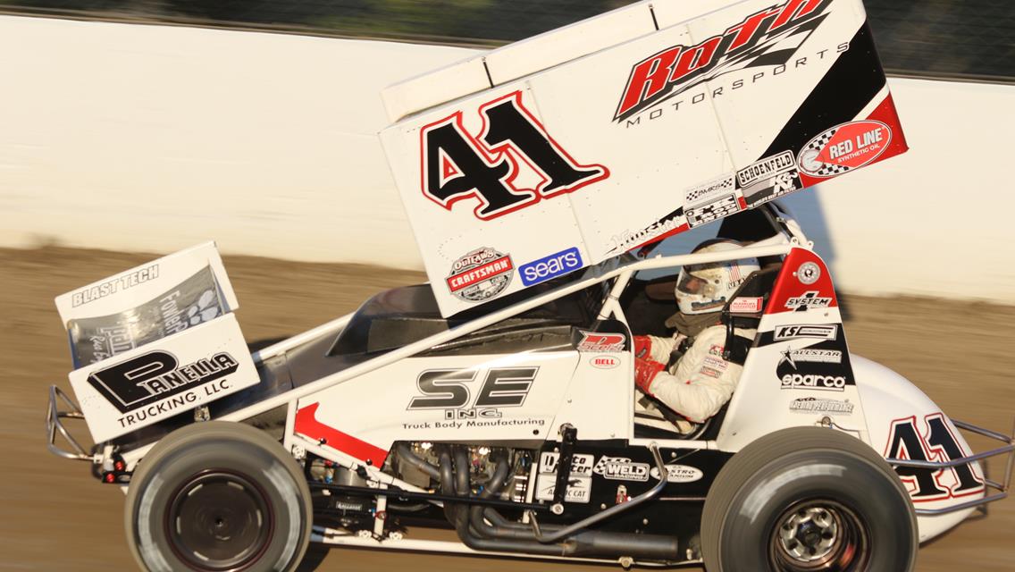Scelzi Showcases Strong Moments in North Dakota With World of Outlaws