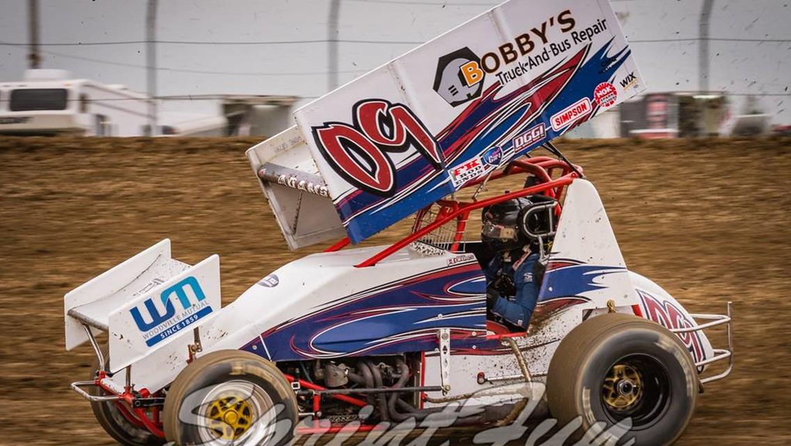 Adams Earns First Sprint Car Heat Race Win and Solid Weekend Results