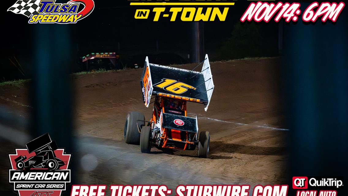 Gossel coming for first Top 5 Finish of 2024 ASCS Sprint Car Series