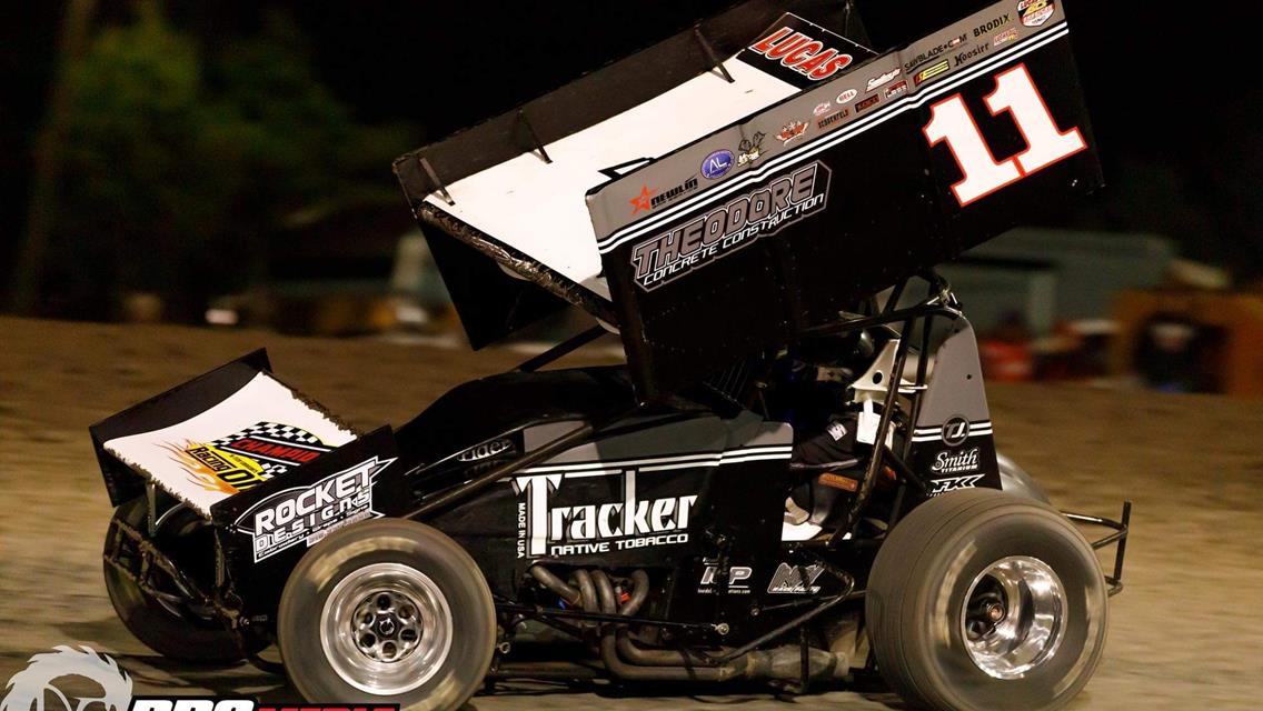 Crockett Charges From 15th to Fourth During Best 360 Sprint Car Outing at Knoxville Raceway Since 2012