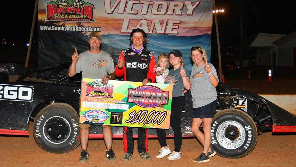 Hedgecock scores $10,000 All-Stars win at Smoky Mountain