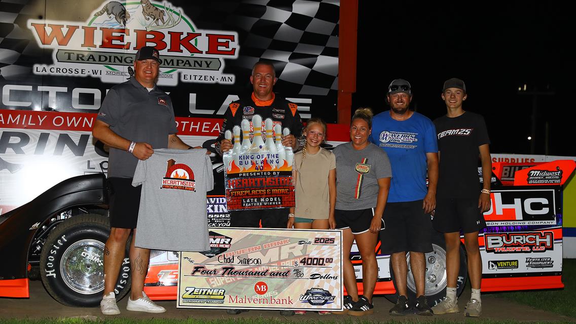 Simpson Scores Big in East Series Winneshiek Debut