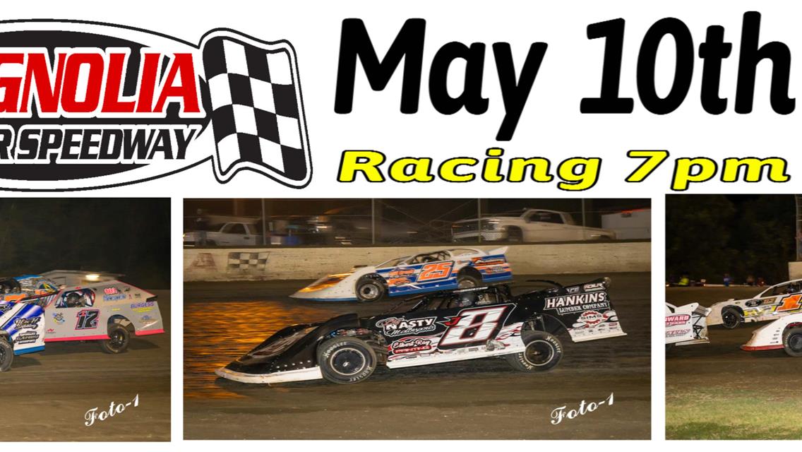 Racing at The MAG Saturday, May 10th