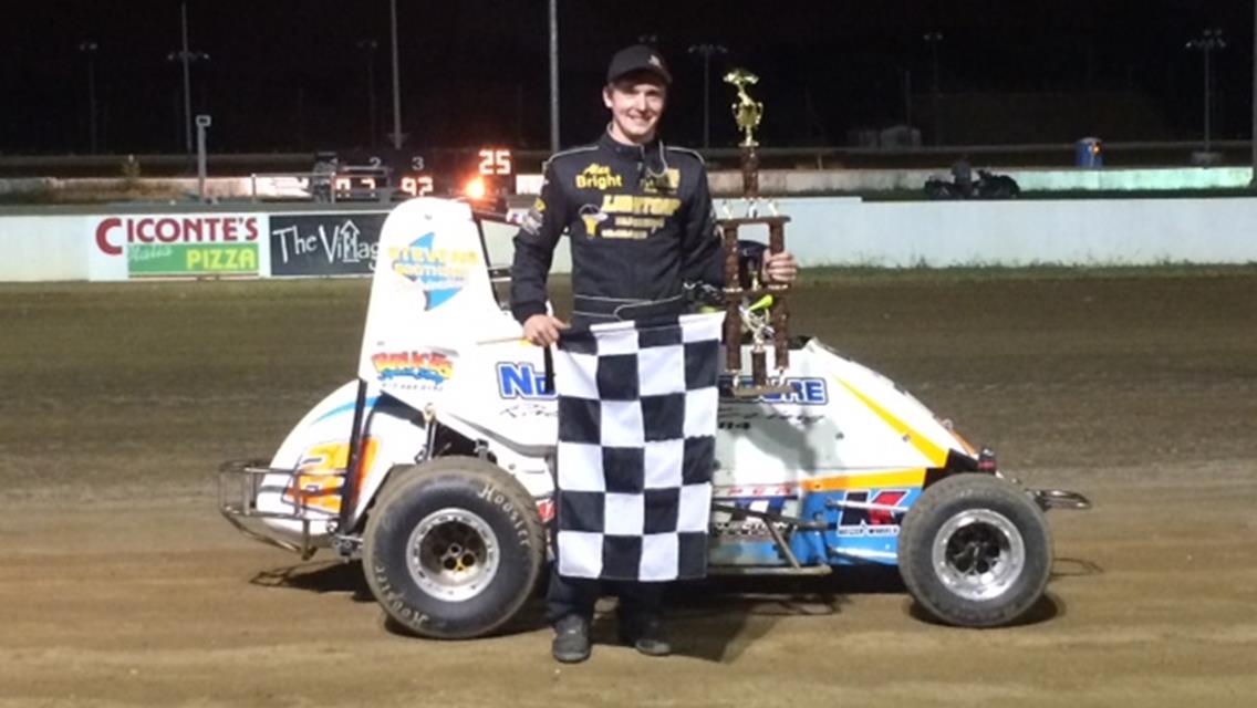 Bright Powers to Micro Sprint Triumph in New Ride at Bridgeport Speedway