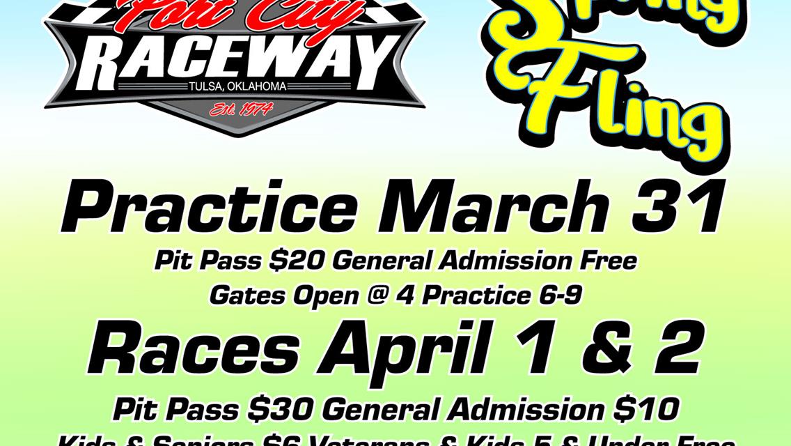 Port City Raceway Spring Fling This Weekend!!