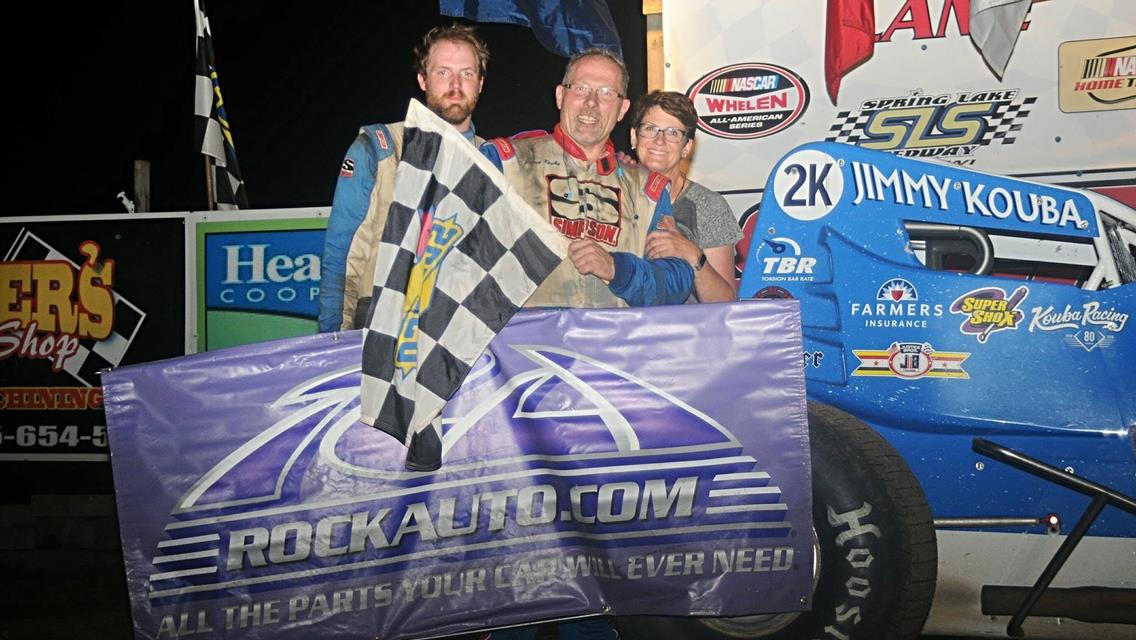 Jimmy Kouba First At Spring Lake Speedway In First Traditional Sprint Show