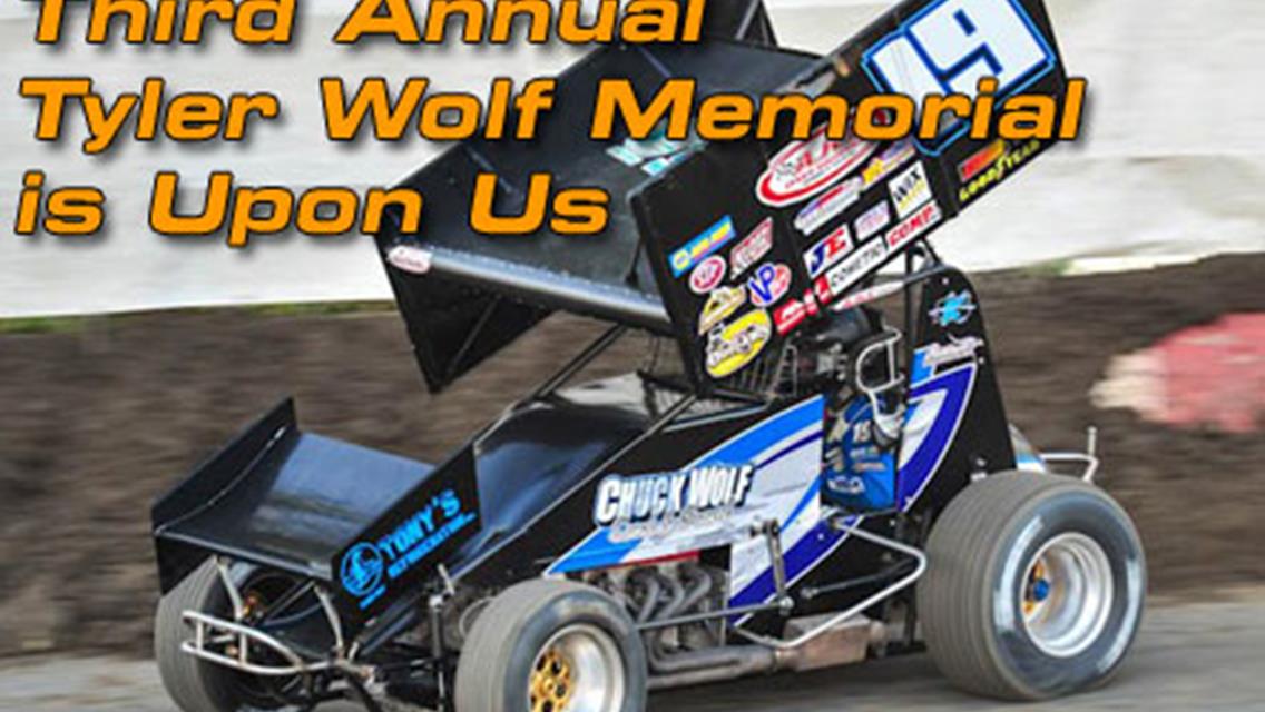 Third Annual Tyler Wolf Memorial is Upon Us