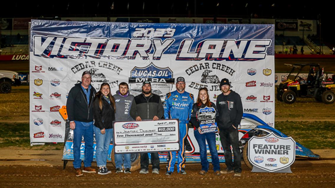 Davenport &quot;Perfect&quot; In Sweep Of MLRA Spring Nationals Finale