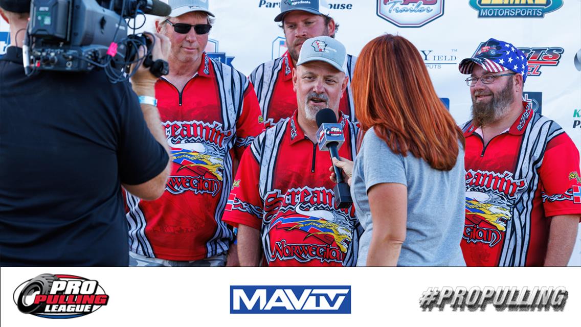 Pro Pulling League and MAVTV Join Forces to Broadcast Elite Pulling Competition in 2024