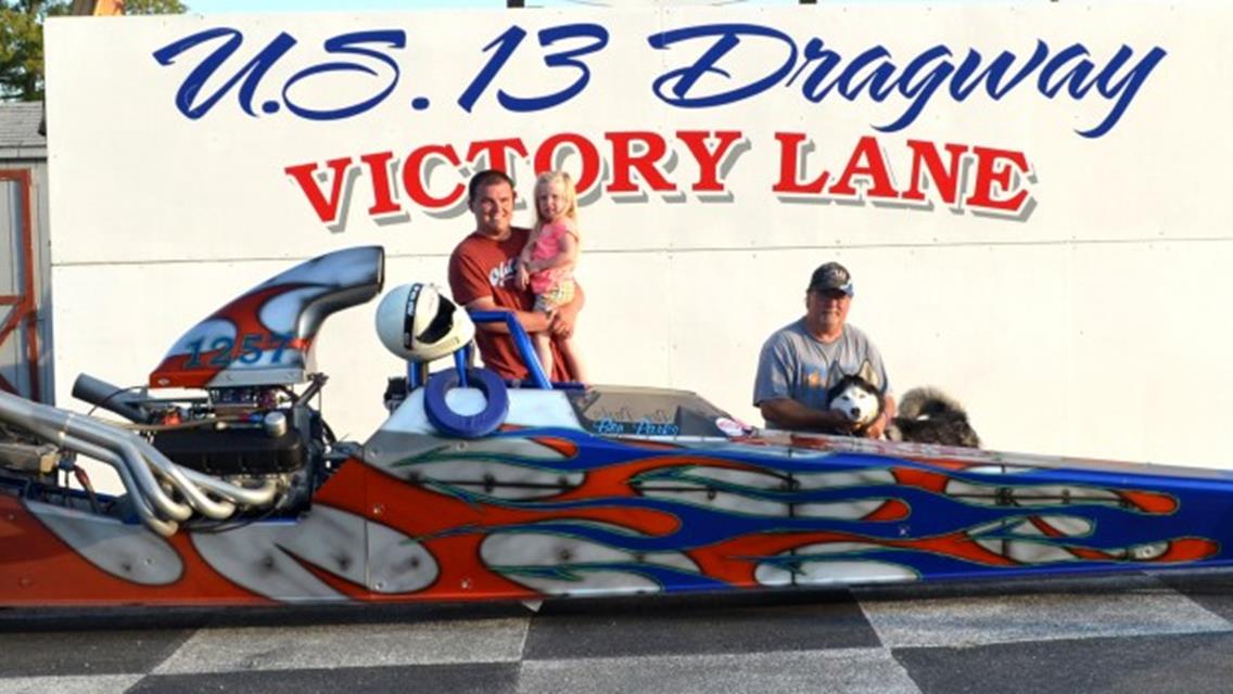 BEN PARKS BACK ON TOP SUNDAY AT U.S. 13 DRAGWAY