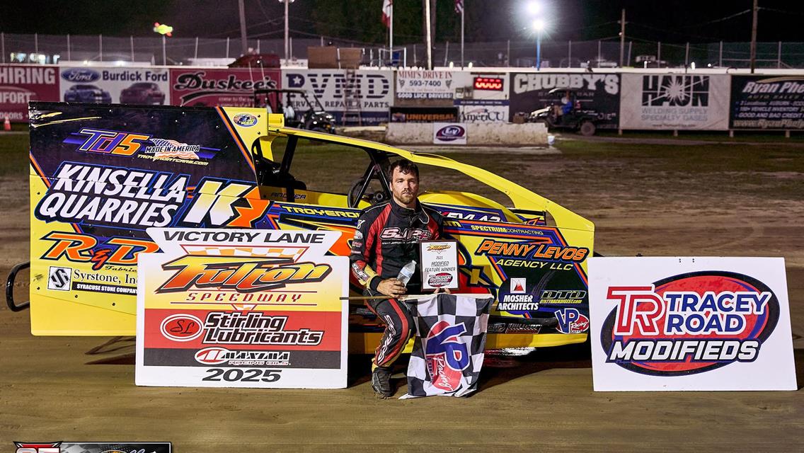 Tim Sears Jr. Earns Outlaw 200 Starting Spot with Fulton Speedway Modified Win