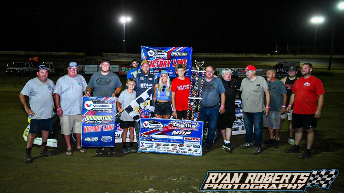 Moler Raceway Park (Williamsburg, OH) – American Late Model Iron-Man Series – Ike Moler Memorial – August 15th, 2025. (Ryan Roberts Photography)