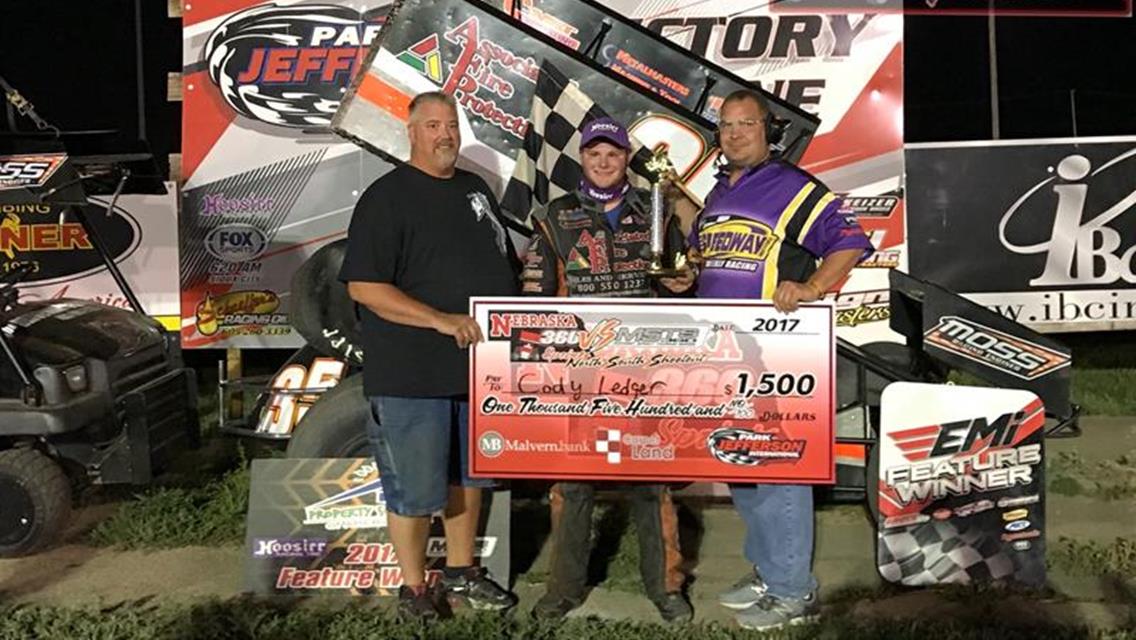 Ledger &amp; Anson find Victory Lane on Motor Parts Central Night
