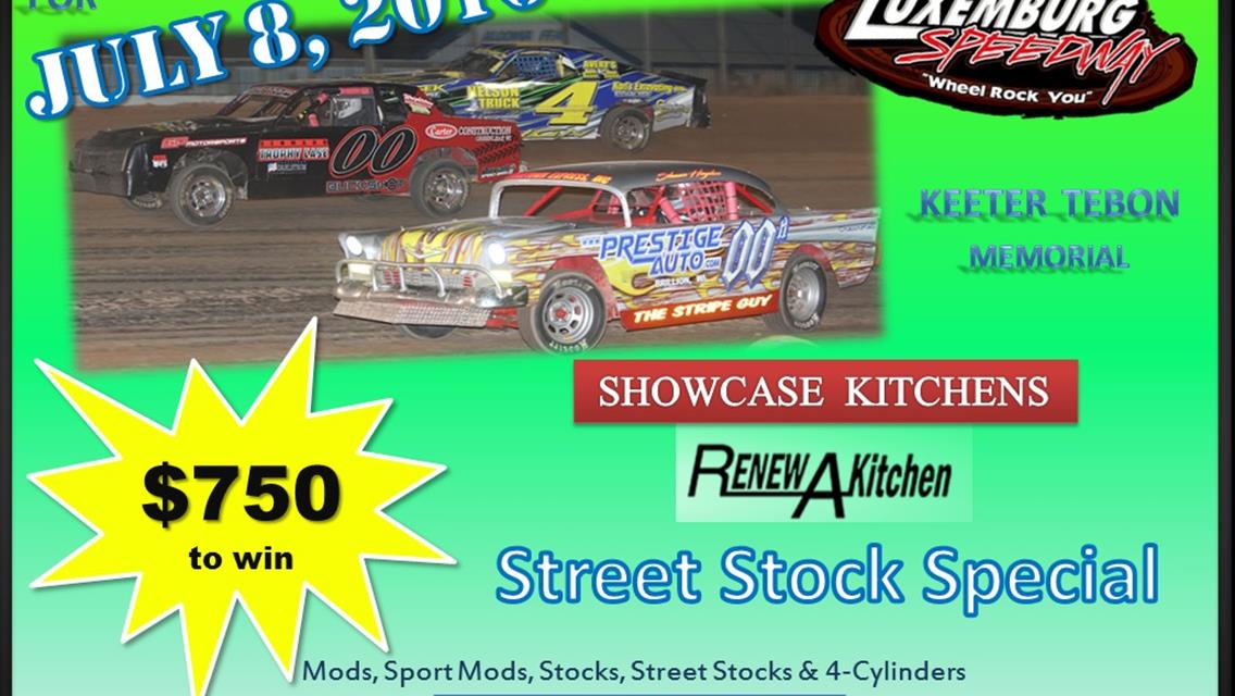 BIG $$$ at Luxemburg Speedway this Friday!