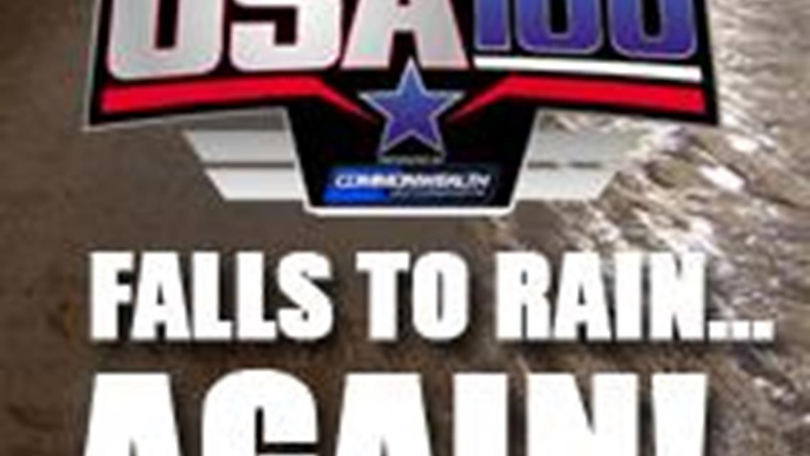 USA 100 Falls to Rain Again