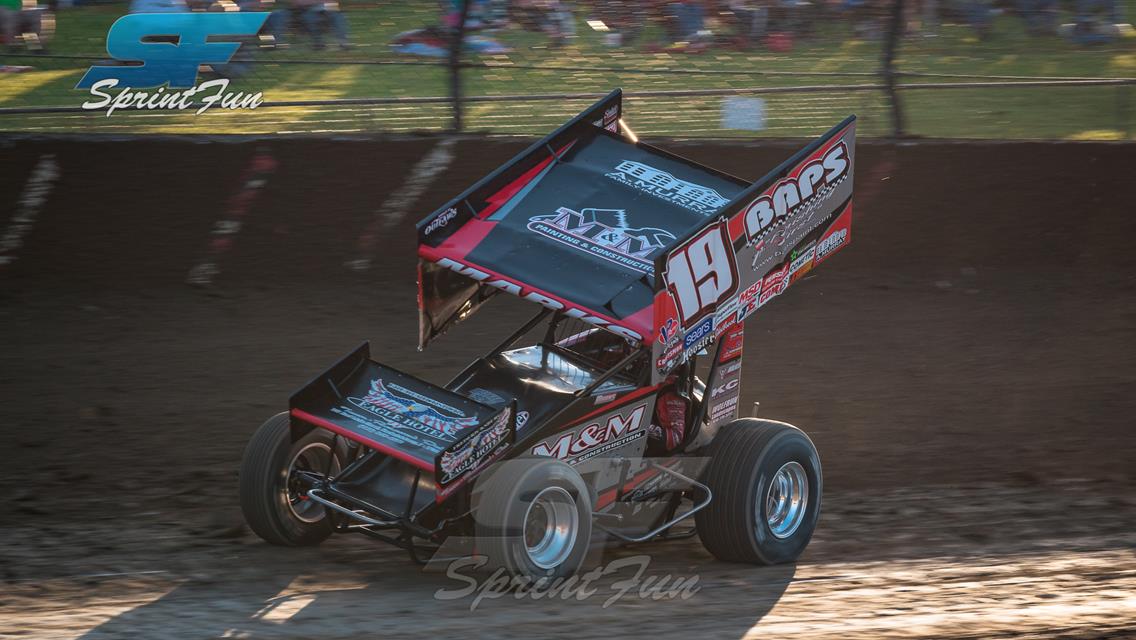 Brent Marks charges 21 positions in three events