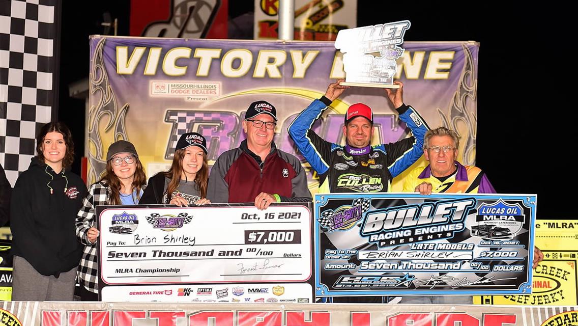 Brian Shirley wins Lucas Oil MLRA finale at Tri-City