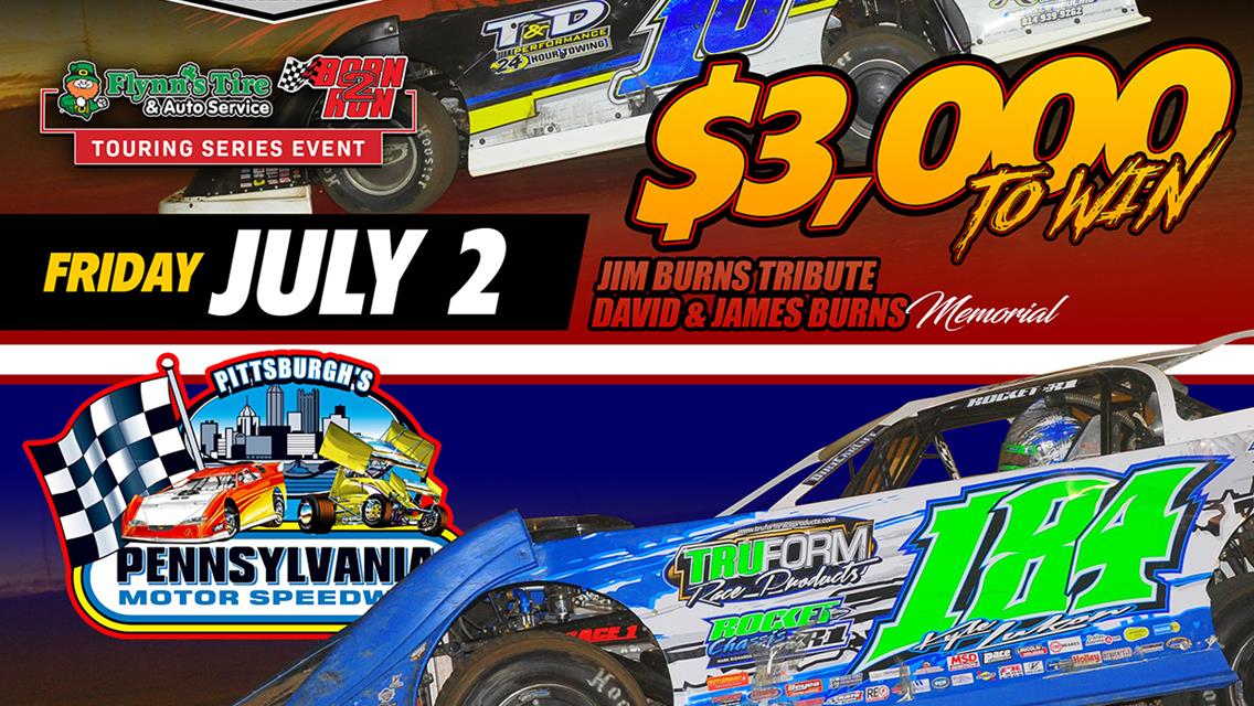 DOUBLEHEADER WEEKEND ON TAP FOR PACE RUSH LATE MODEL FLYNN&#39;S TIRE/BORN2RUN LUBRICANTS TOUR; 1ST EVER DOG HOLLOW APPEARANCE ON FRIDAY FOR $3000 TO-WIN