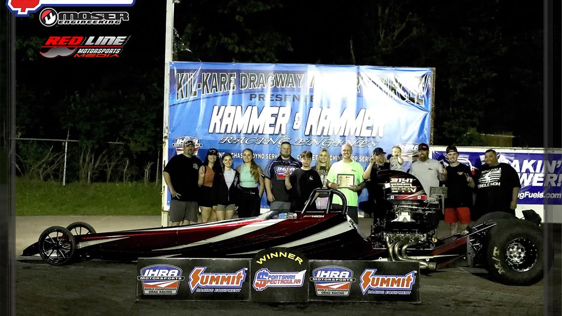 Hoskins, Shade, Groff, England, Cromer Earn IHRA Sportsman Spectacular presented by Moser Engineering Wins at Kil-Kare Raceway