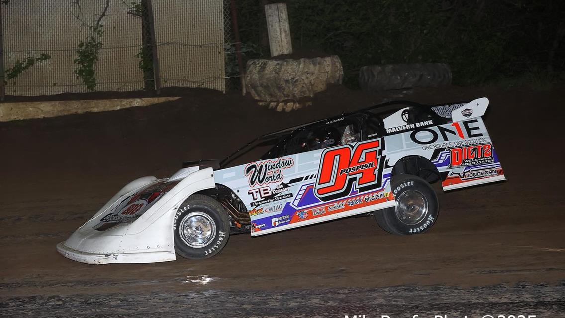 Central Missouri Speedway (Warrensburg, MO) – Malvern Bank West Series – May 3rd, 2025. (Mike Ruefer Photo)