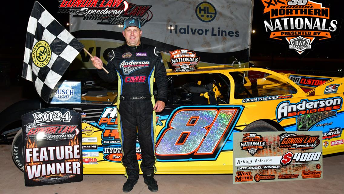 Anderson Obliterates GLS Late Model Field to Close Out 36th Northern Nationals