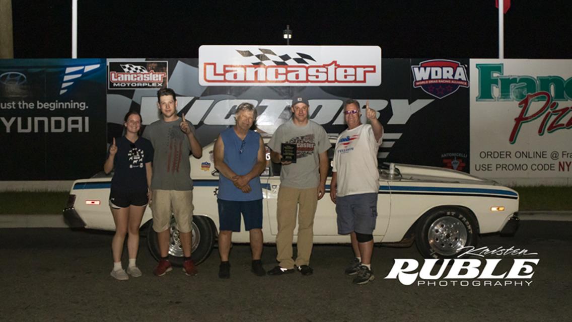 Back-to-Back Friday Night Wins for Ricketson and Hutchinson at Lancaster Motorplex WDRA Drags
