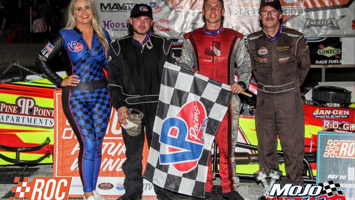 SHAWN NYE RUNS TO “TRIBUTE TO ED MCGUIRE” VICTORY THIS PAST SATURDAY AT CHEMUNG SPEEDROME IN 51-LAP RACE OF CHAMPIONS SPORTSMAN MODIFIED SERIES EVENT