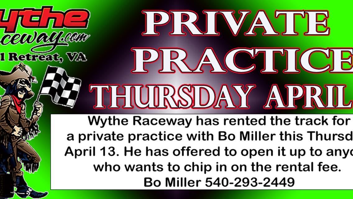 Private Practice Thursday April 13