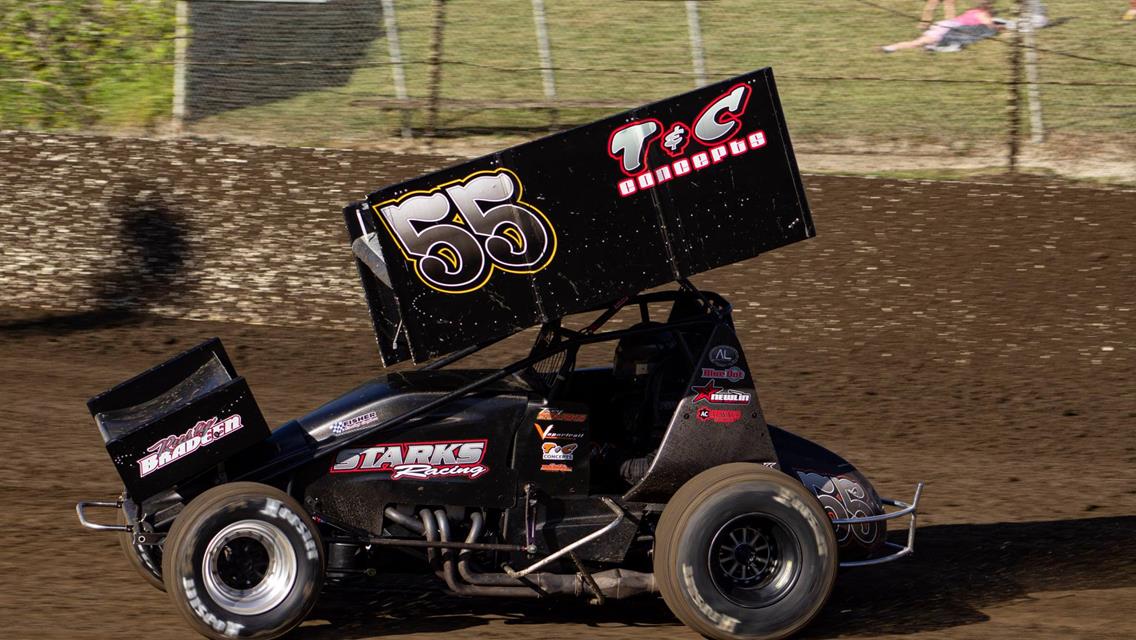 Starks Posts Podium Performance During First Race at Cottage Grove Since 2017