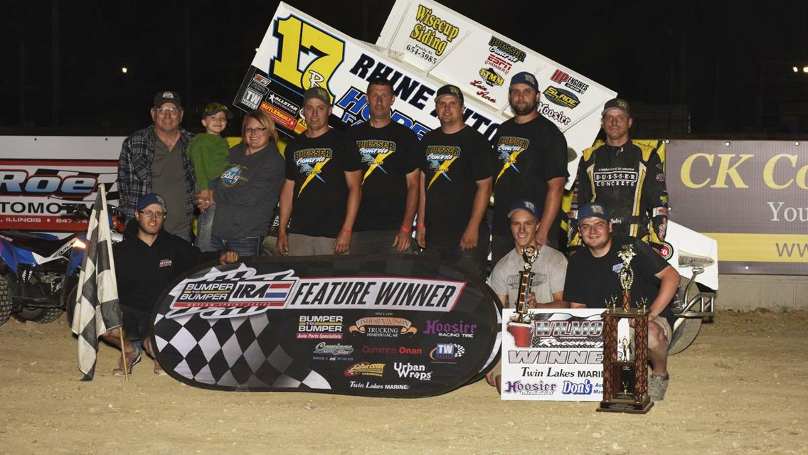 BALOG TOPS BUMPER TO BUMPER IRA WINS AT WILMOT RACEWAY’S FOUNDERS NIGHT ACTION!