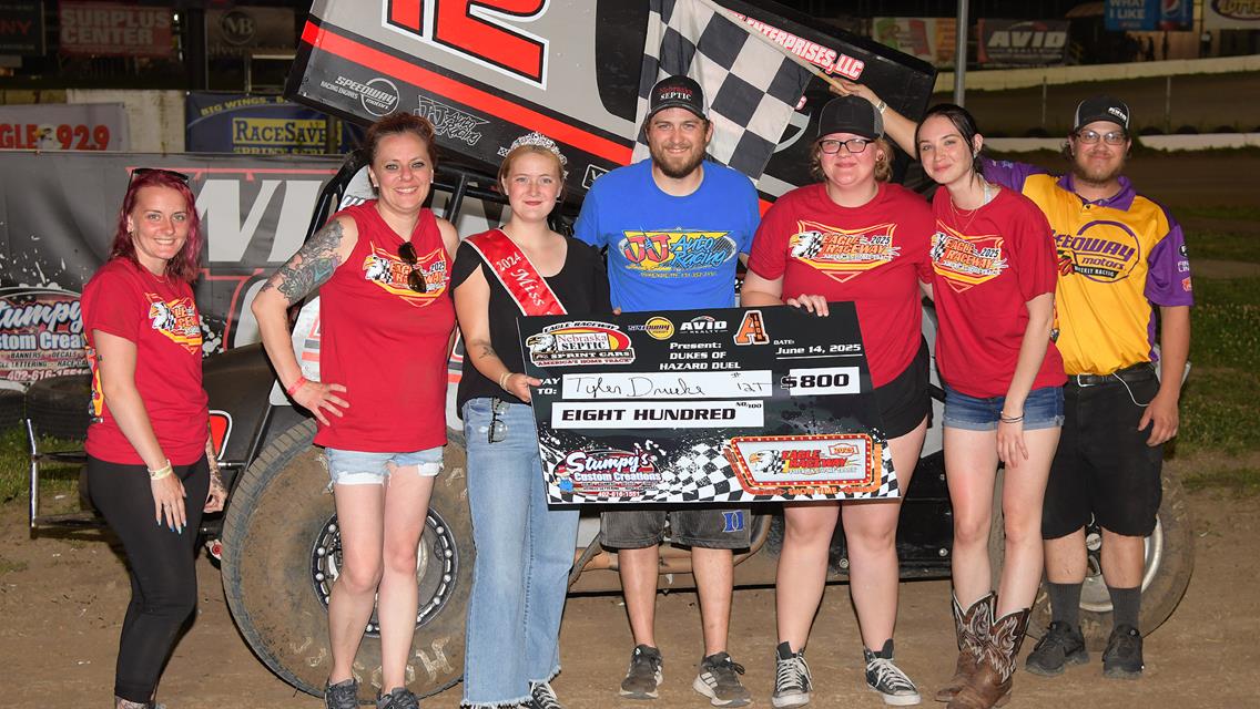 Richards, Harker, Drake, Drueke &amp; Vrbka are victorious at Eagle&#39;s Dukes of Hazzard Duel