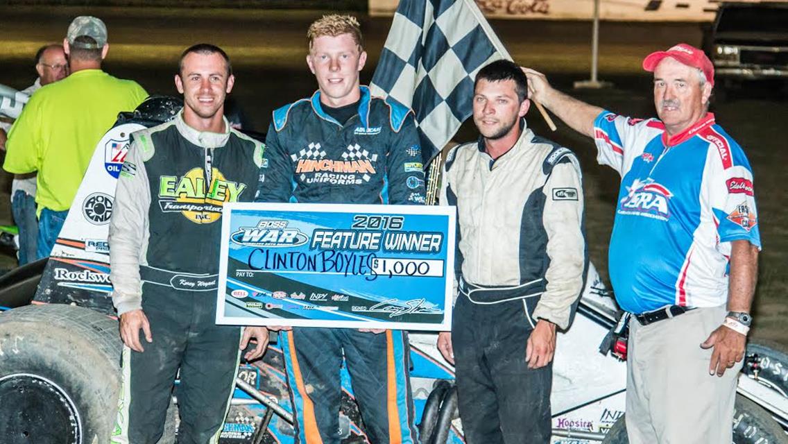 BOYLES TAKES THIRD WIN OF THE YEAR