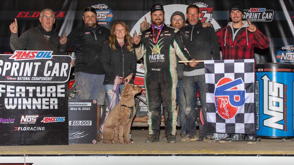 Ballou Back in Victory Lane with USAC