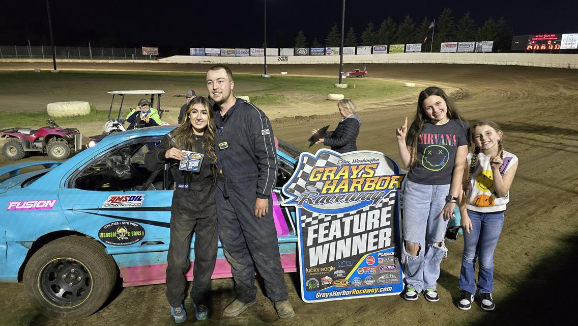 Back to Racing wiith Hartman, Kerrigan, Brookshire, Harding winning at Grays Harbor Raceway