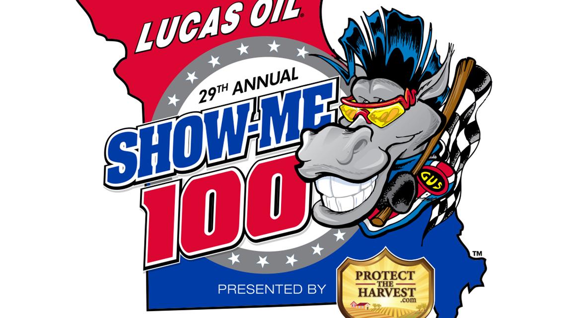 Lucas Oil Speedway Show-Me 100 Weekend Up Next
