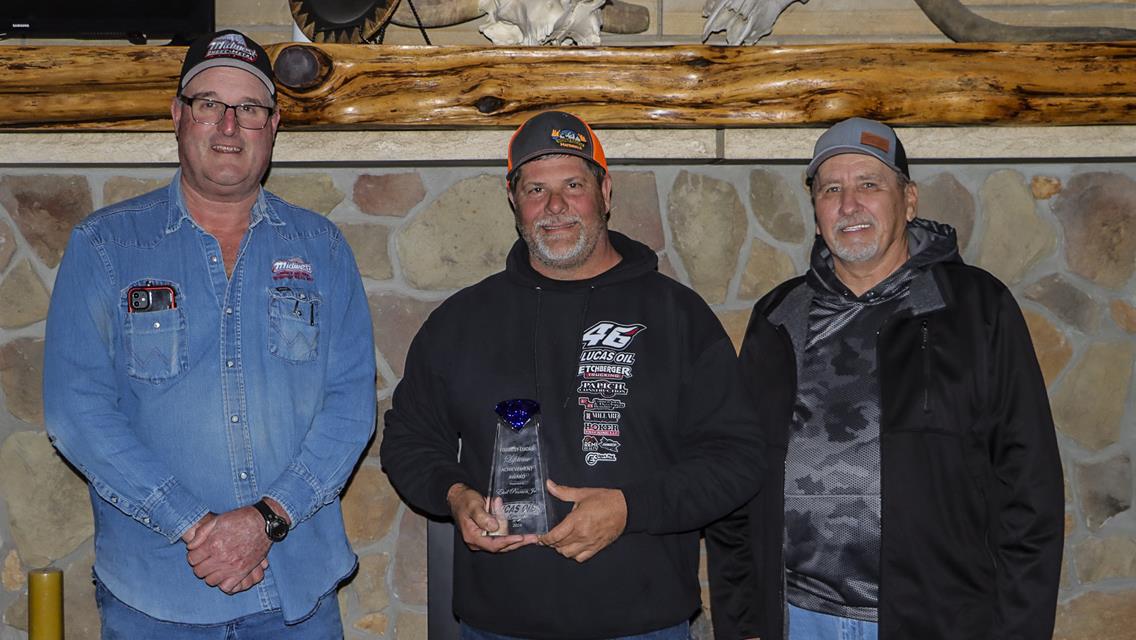 Earl Pearson Jr. named Forrest Lucas Award winner, Garner Most Popular Driver at Lucas Oil Speedway Awards banquet