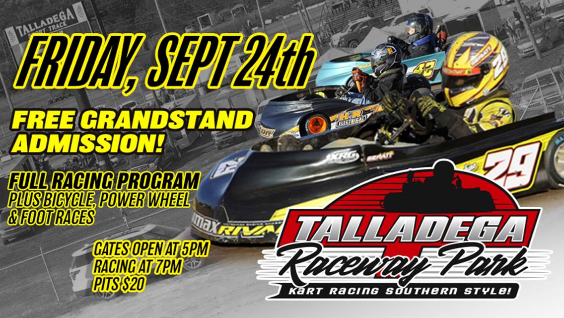 Talladega Raceway Park | September 24th
