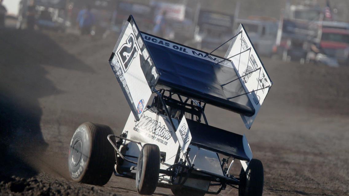Price Advances Into First World of Outlaws A Main of the Season